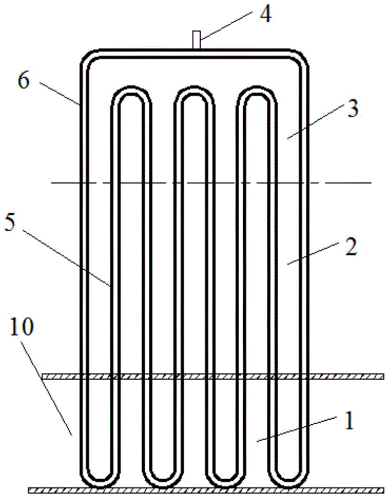 Pulsating heat pipe heat exchanger with lyophilic coatings
