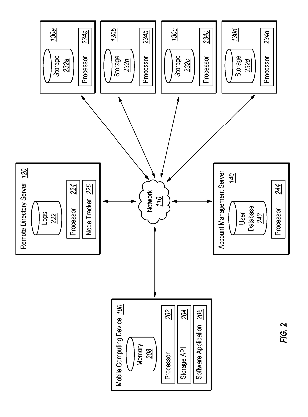 Link-server caching