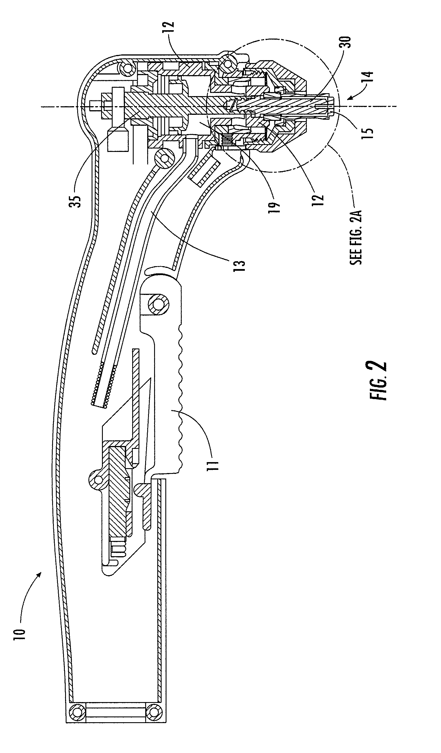 Plasma torch with electrode wear detection system