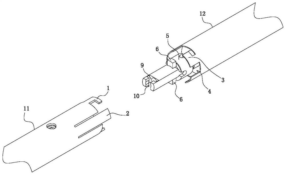 Butt joint structure with replaceable assembly and continuous clip applier for surgical robot