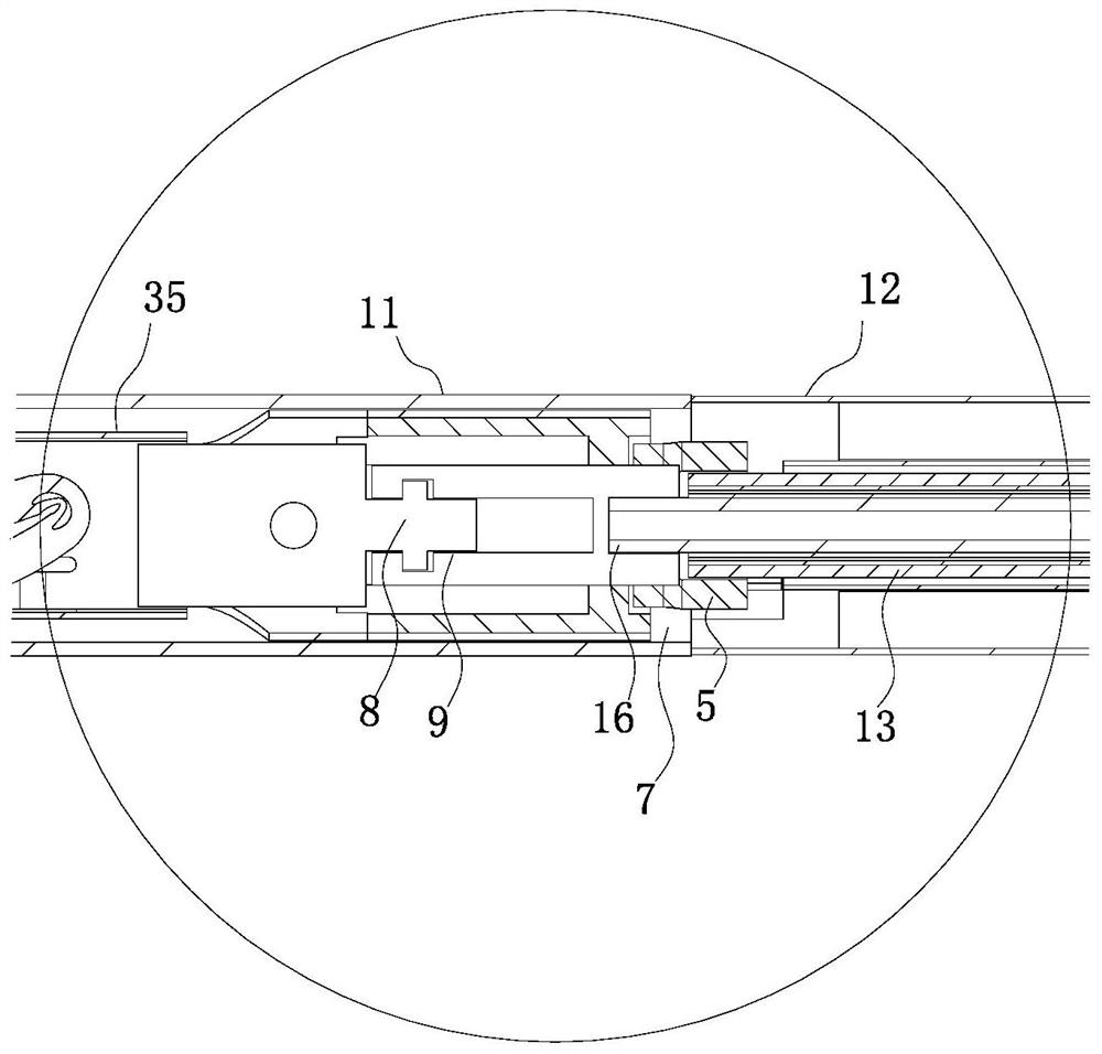 Butt joint structure with replaceable assembly and continuous clip applier for surgical robot