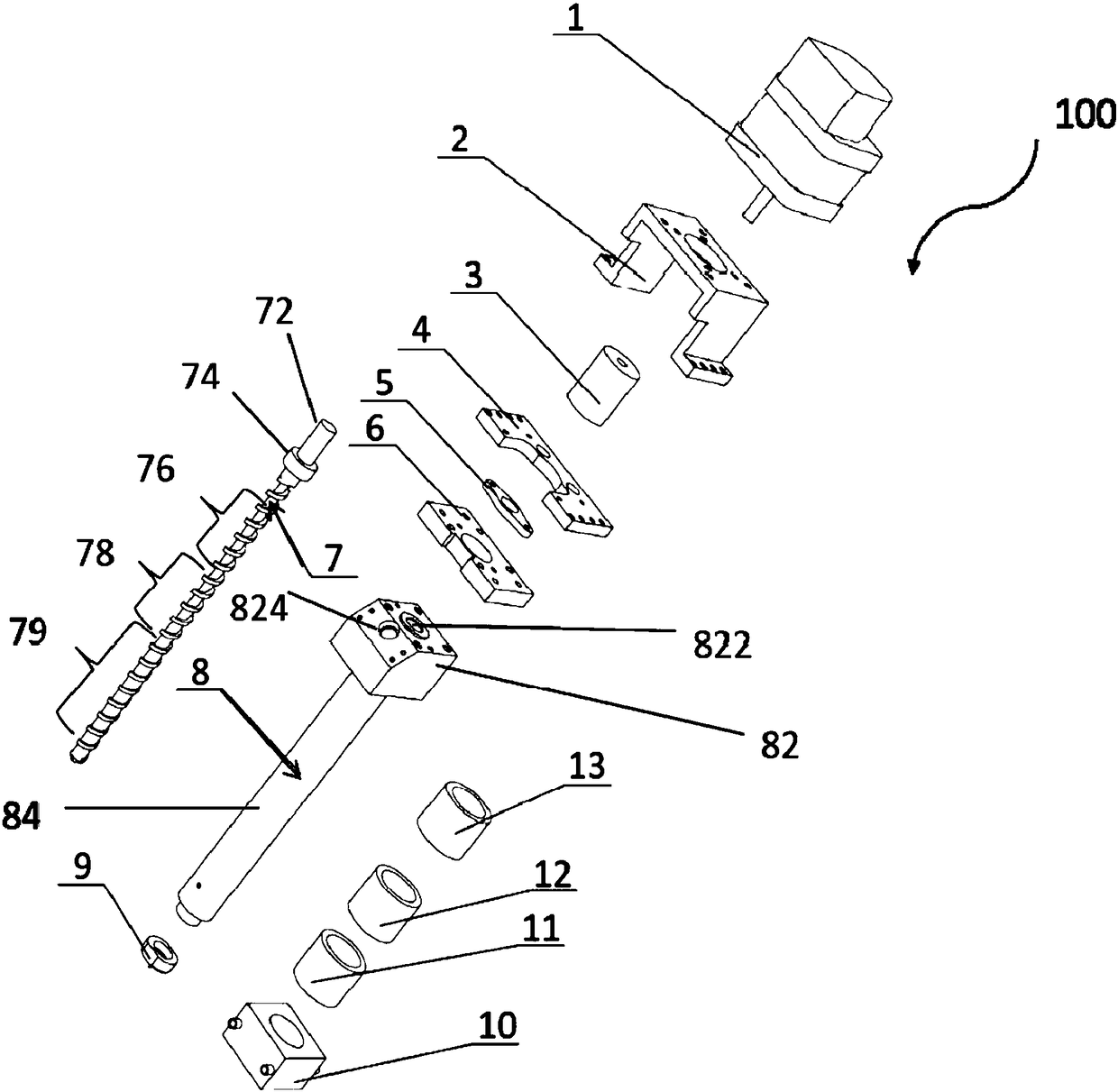 Screw-type extrusion system and 3D printer comprising same