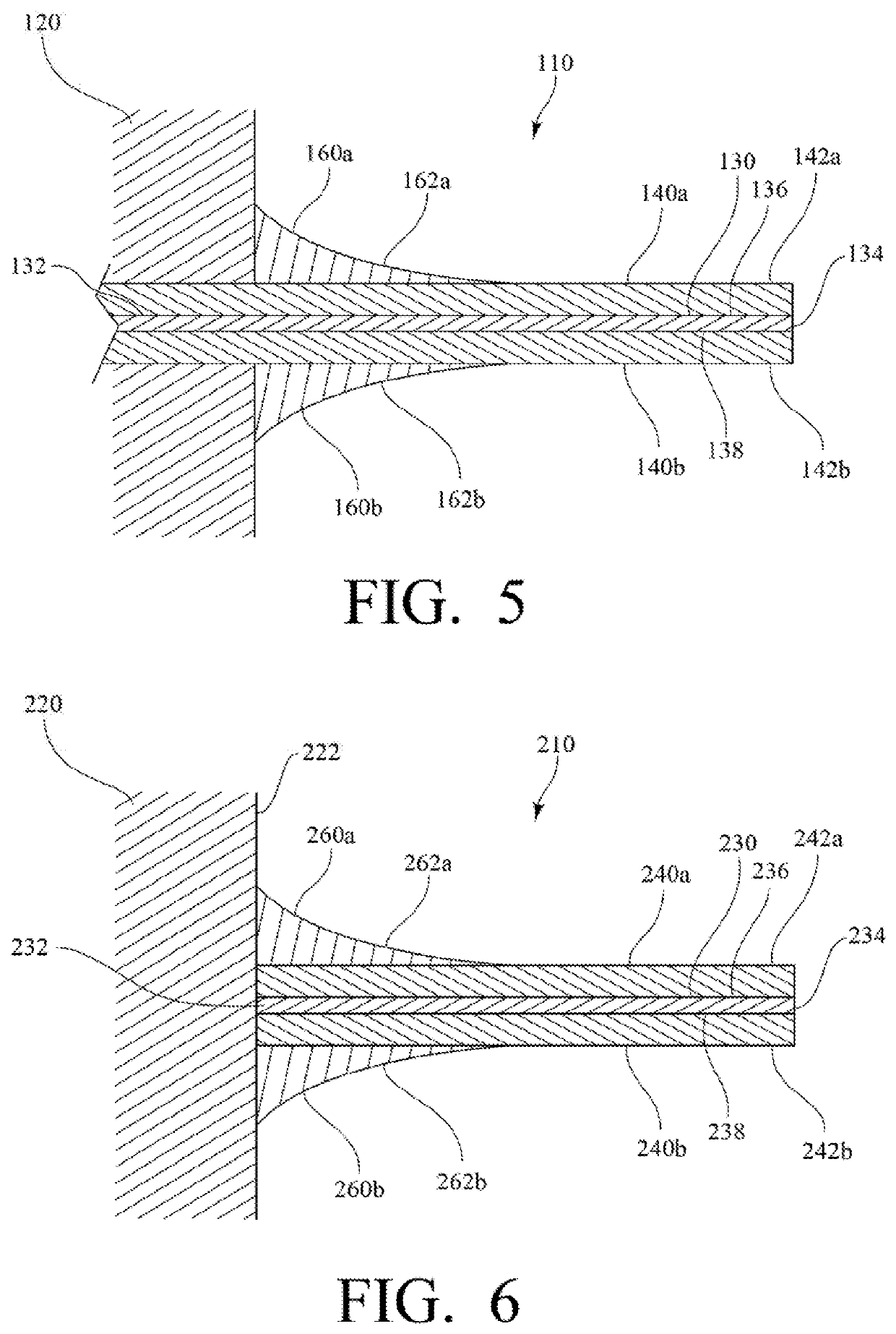 Piezoelectric energy harvesting bending structure and the method of manufacturing thereof