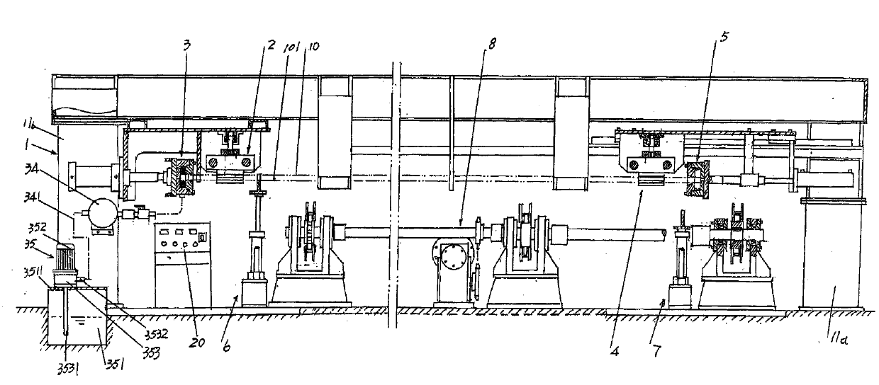 Automatic detector for water pressure of steel pipe