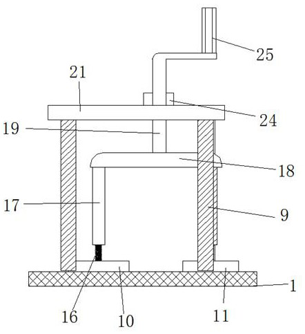 Household anti-accumulation rose petal grinding device