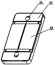 A mobile phone shell built-in supplementary light device that automatically pops up