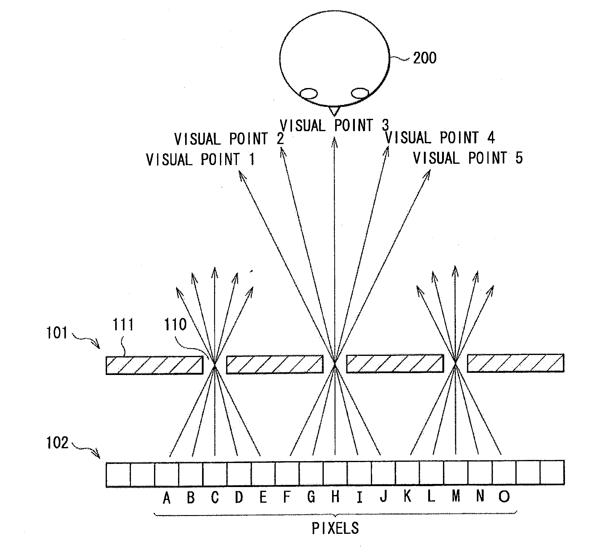 Optical device for stereoscopic display and stereoscopic display apparatus