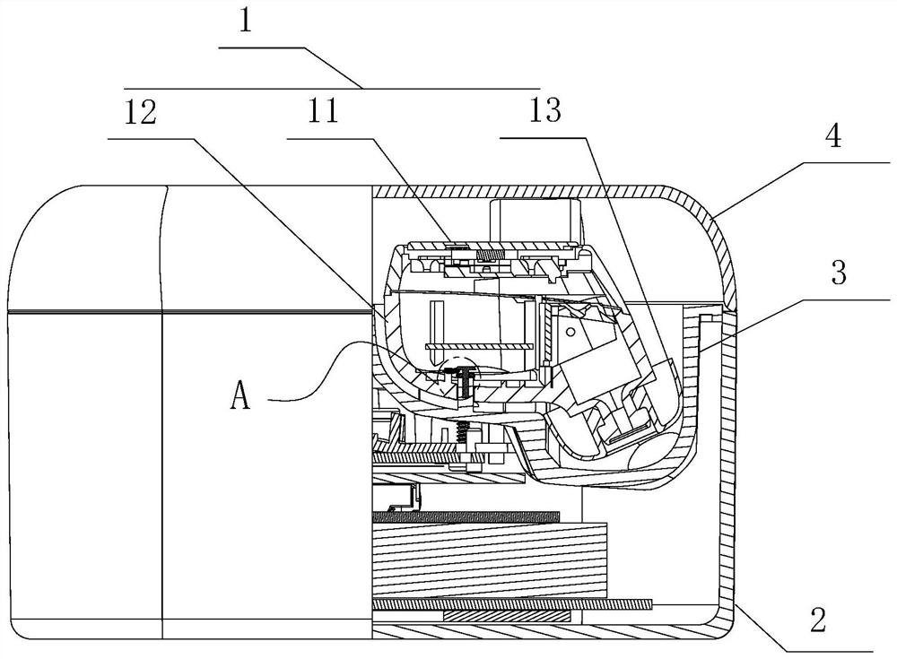 A kind of tws earphone system, tws earphone and earphone charging box