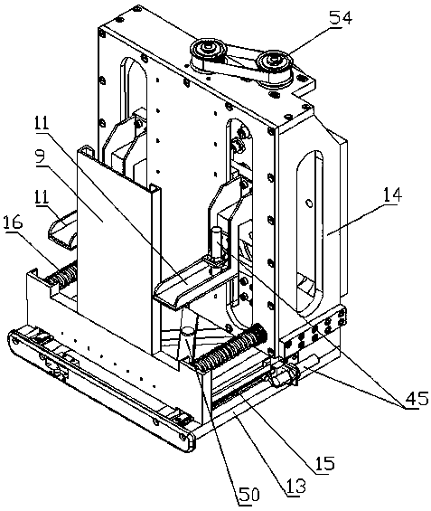 Corrugated board turning and staggered-stacking system