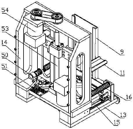 Corrugated board turning and staggered-stacking system