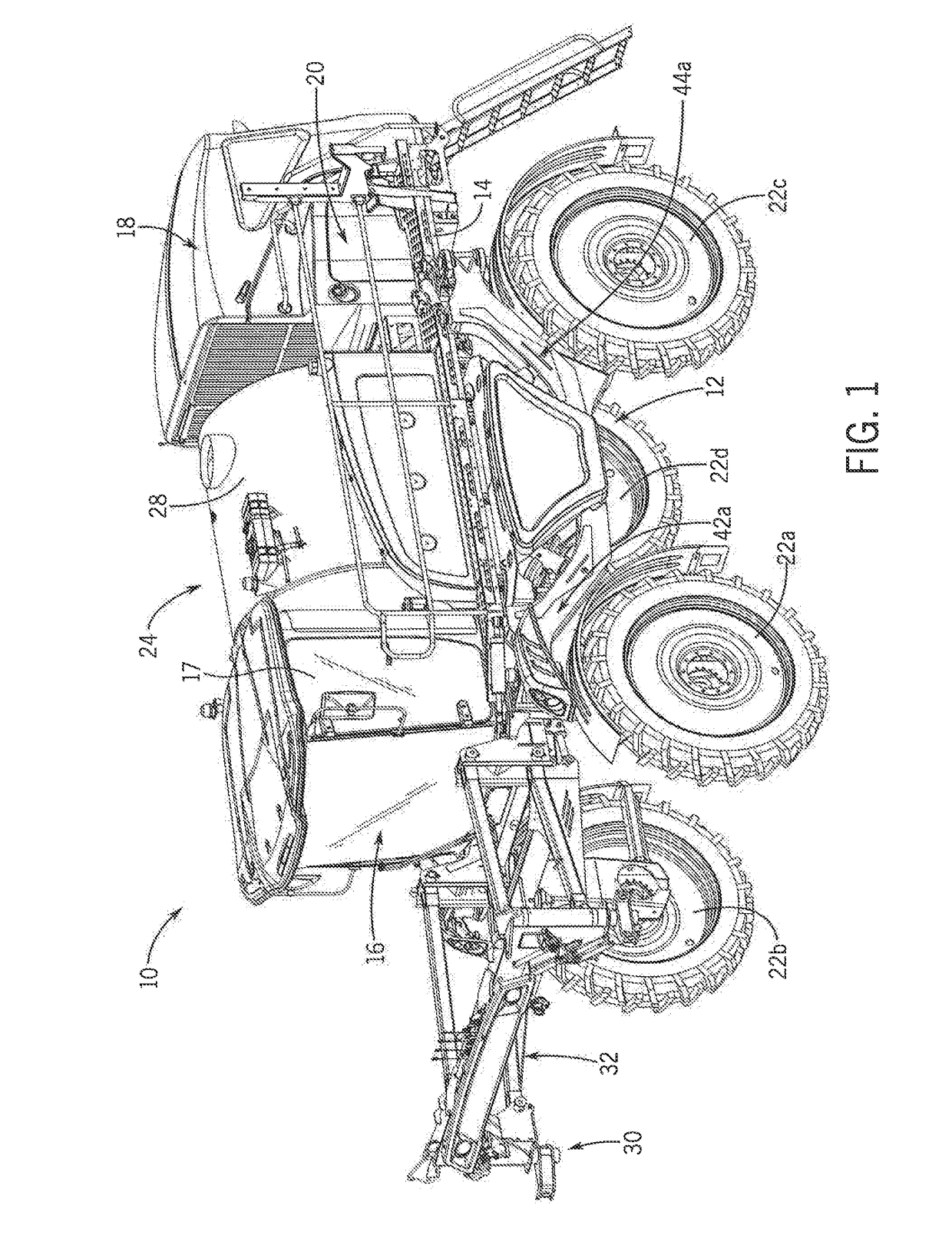 Automatic Steering With Selective Engagement Of Four-Wheel Steering