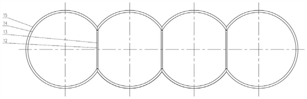 Continuous reaction kettle