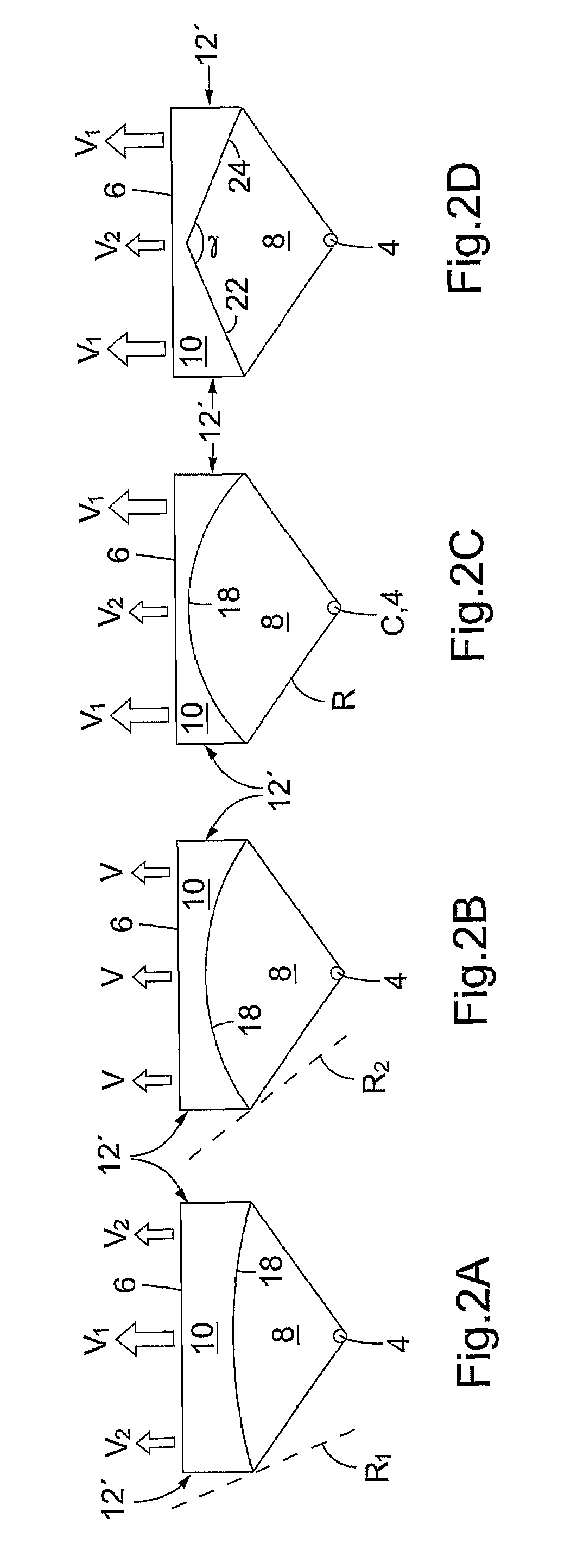 Method and apparatus for transverse distribution of a flowing medium