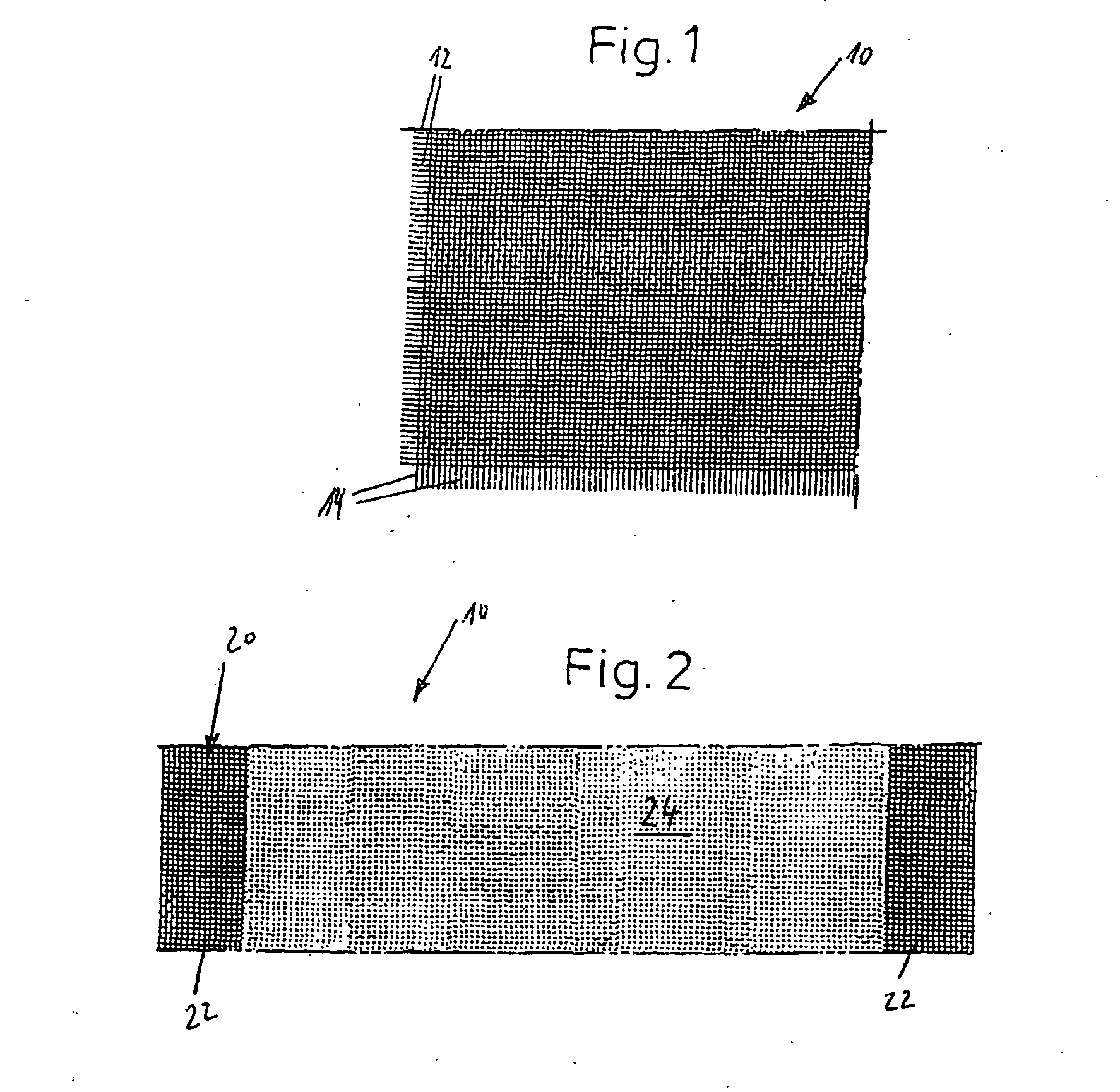 Flat Sheet for Receiving a Printed Pattern, Process for Producing Same, and Use Thereof