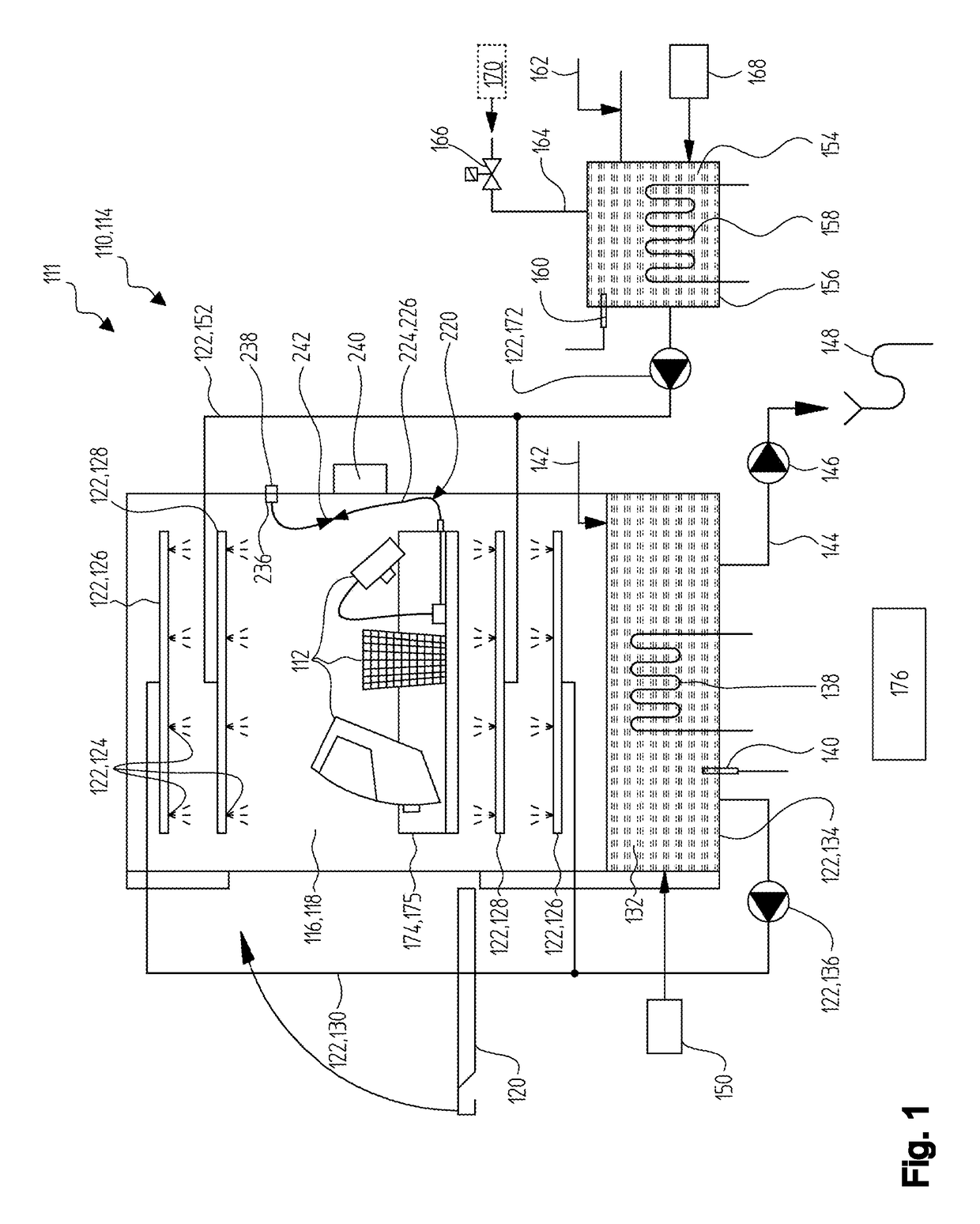 Holder product range and cleaning apparatus for cleaning breathing apparatuses