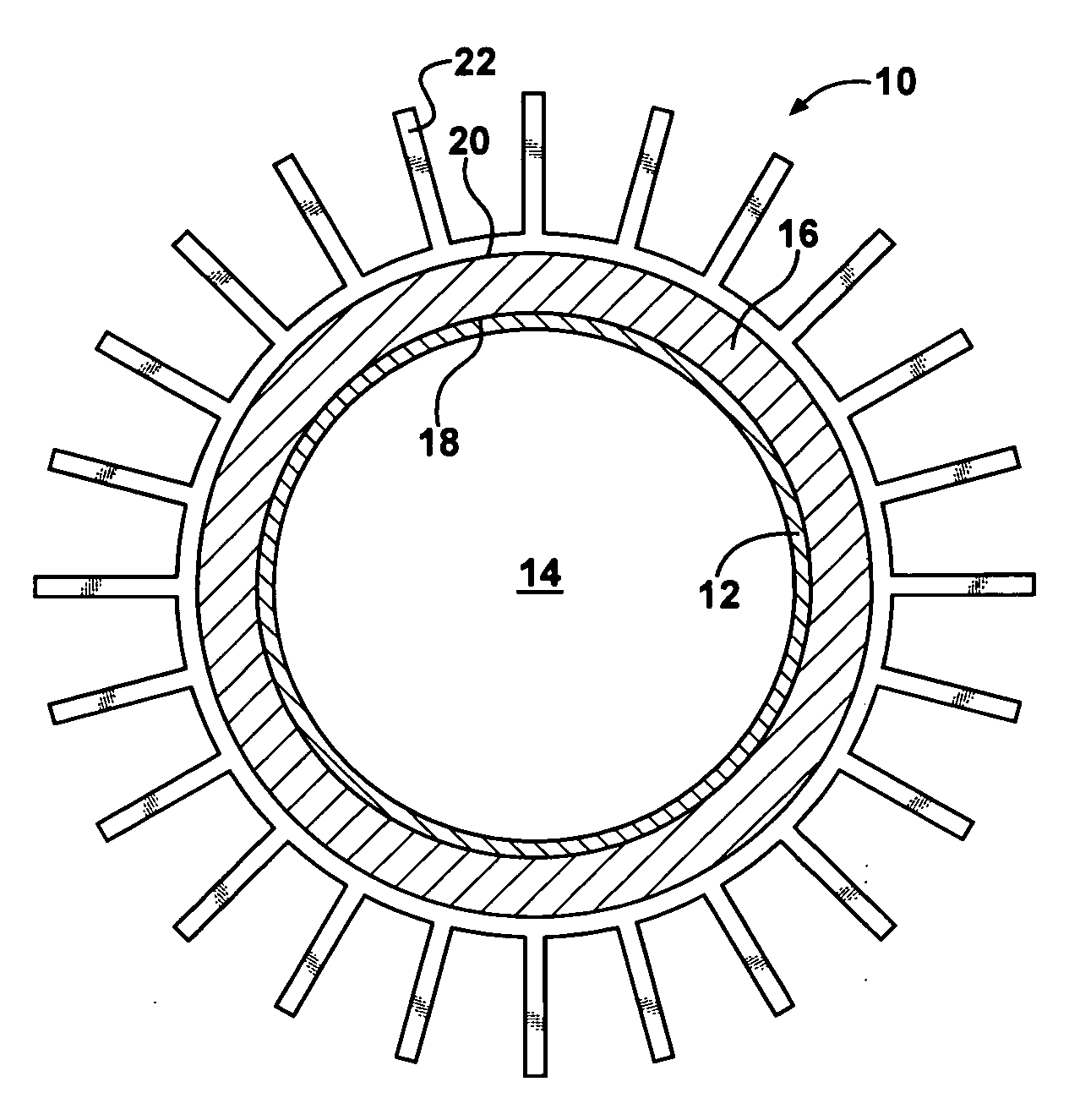 Heat exchanger tube having integrated thermoelectric devices