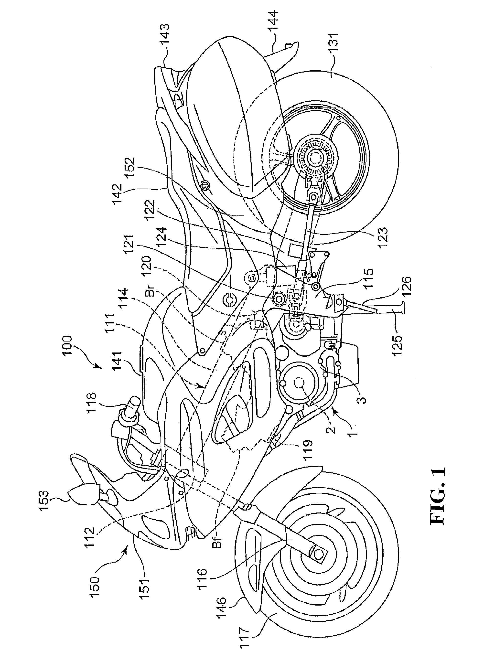 Ignition device attachment structure for internal combustion engine
