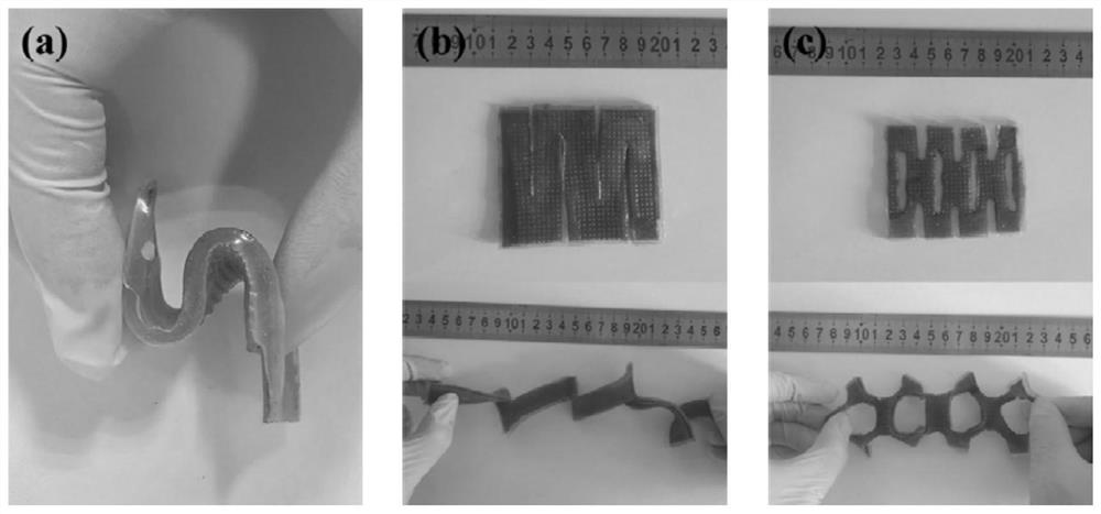 A flexible and stretchable zinc-air battery based on foam-based metal electrodes and its preparation