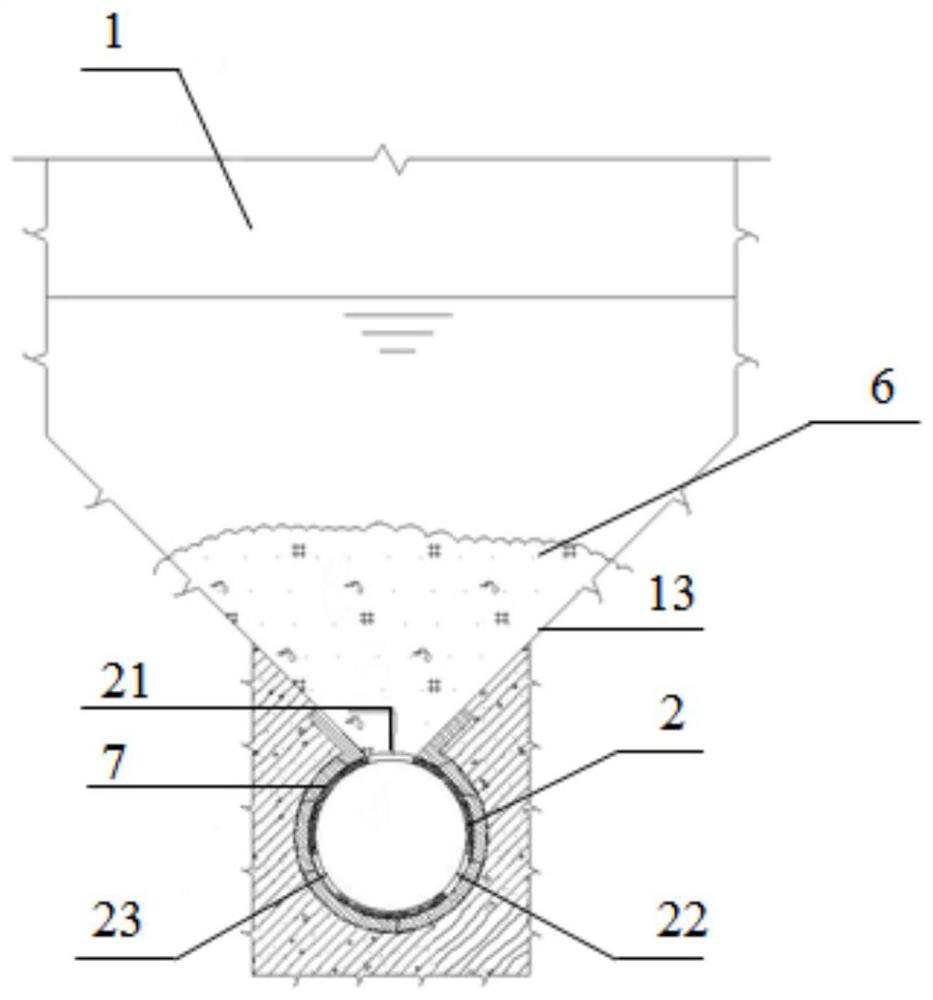 Desilting basin sand flushing device and using method thereof