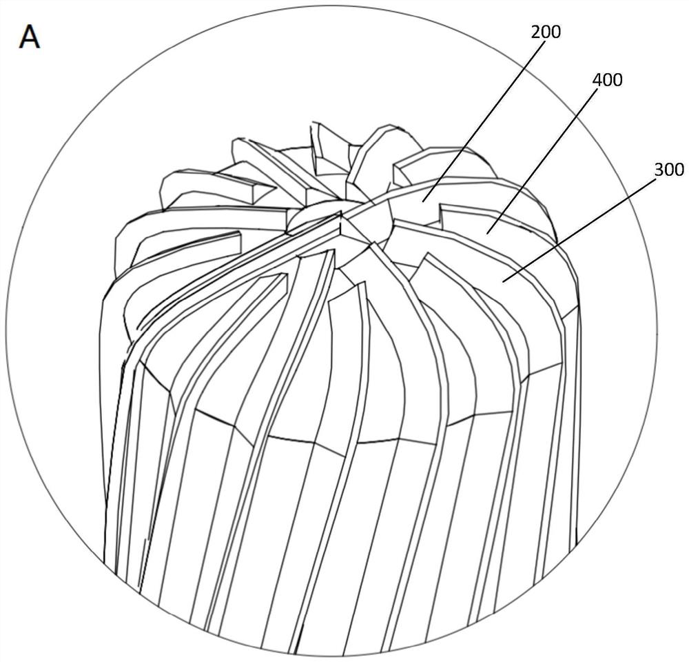 Multi-cutting-edge round nose milling cutter