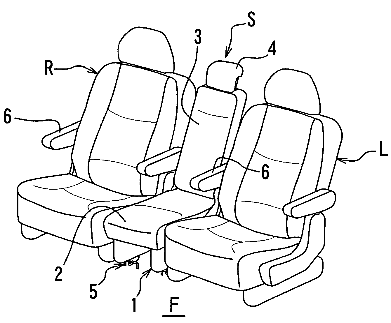 Detachable seat for vehicle