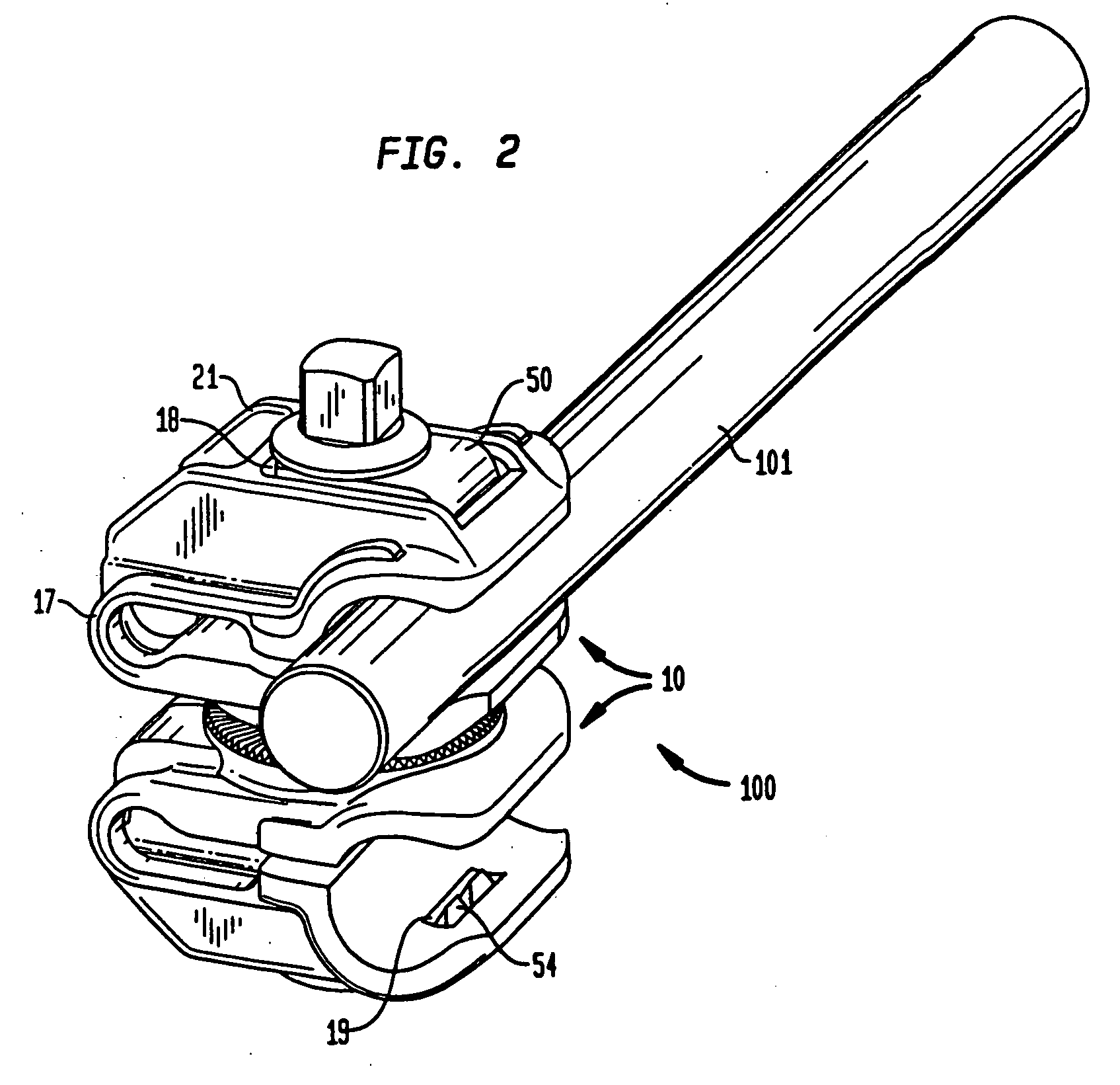 External fixation clamp