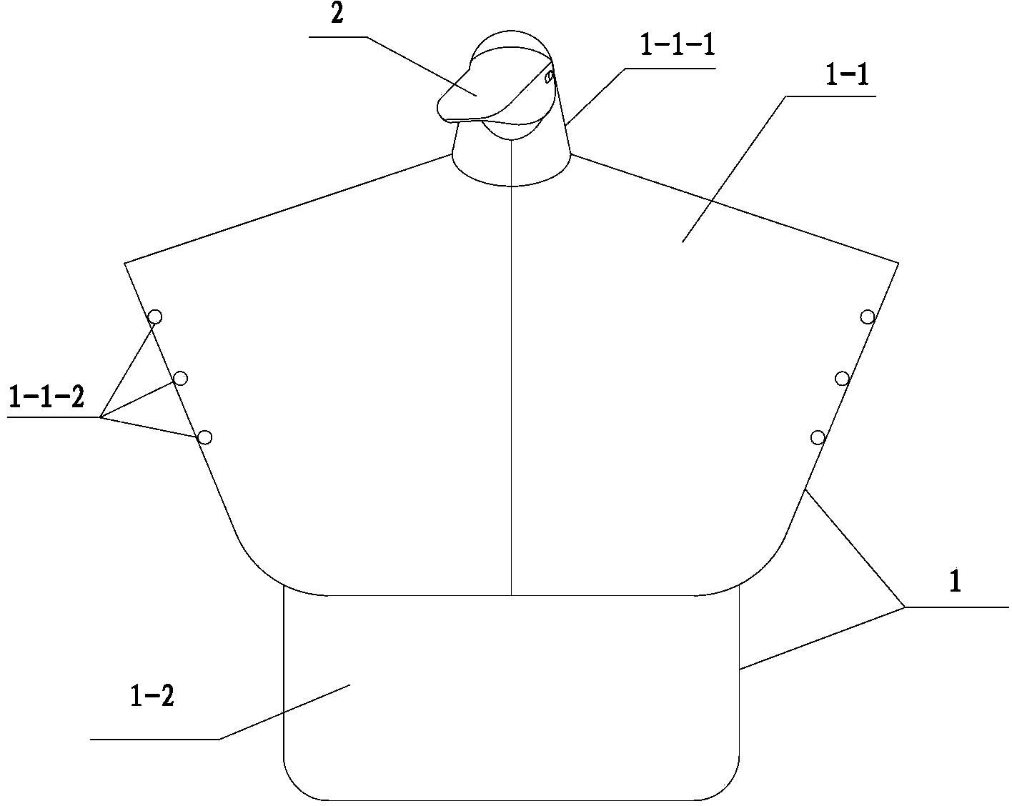 Transformable sun-rain cape combination, transformable rain cape combination and transformable sun cape combination