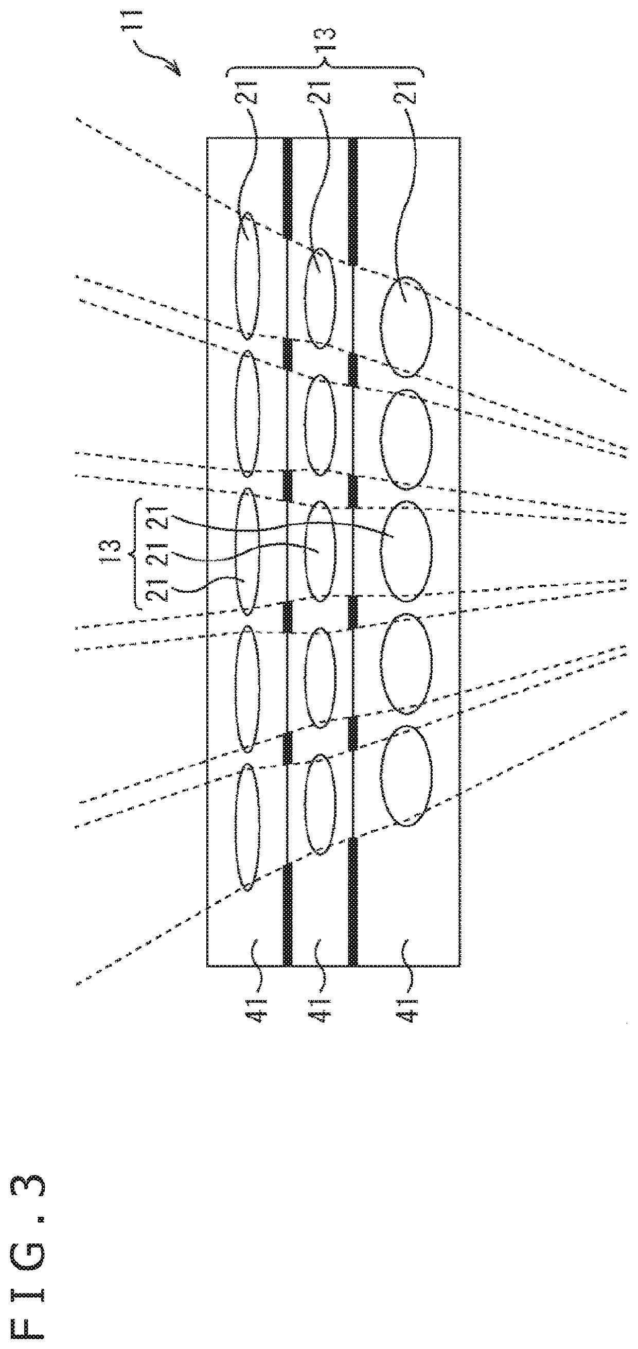 Stacked lens structure and method of manufacturing the same, and electronic apparatus