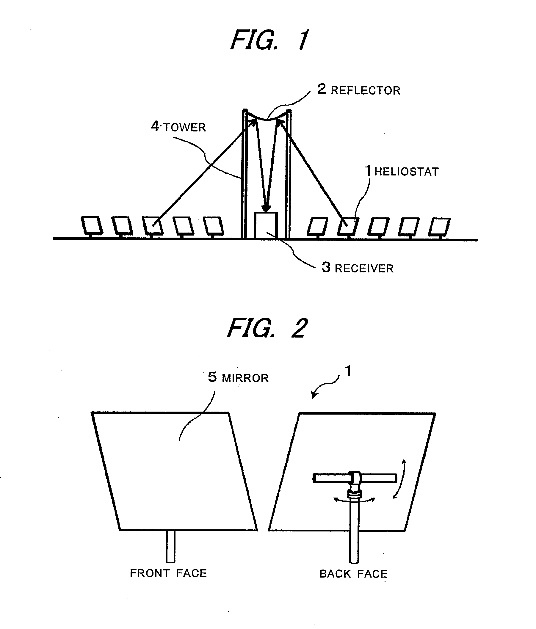 Solar light collecting method in multi-tower beam-down light collecting system