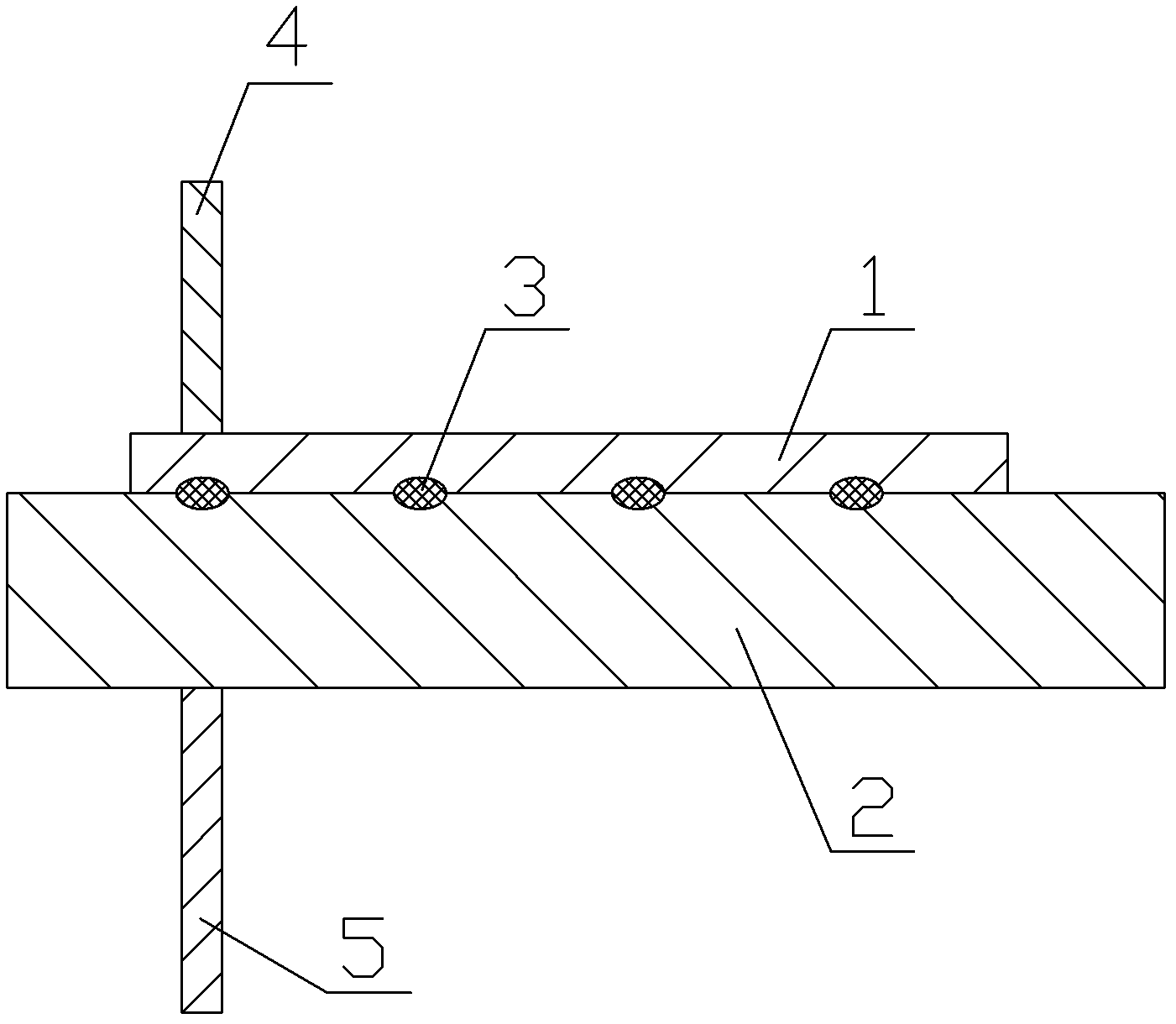 Preparation method for dissimilar metal plate loose lining