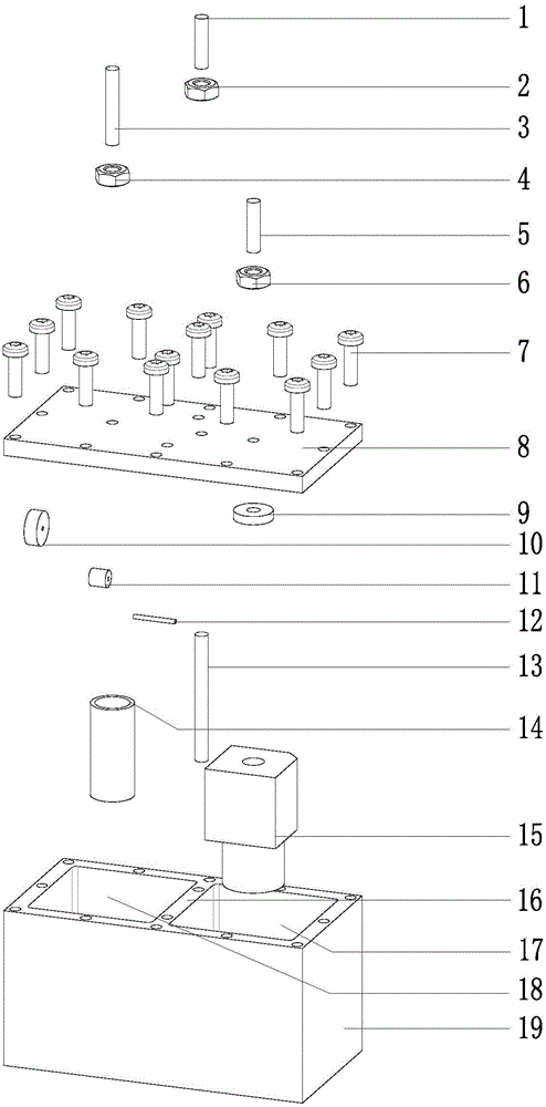 Coupling structure of dual-mode medium resonator and metal resonator
