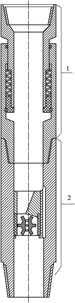 Device capable of improving extending limit of coiled tubing