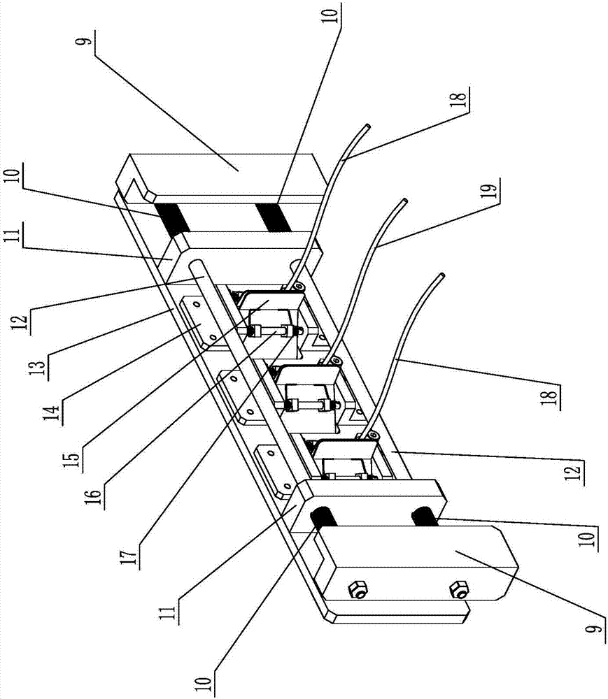 Automatic charging butt joint jack applied to mobile platform