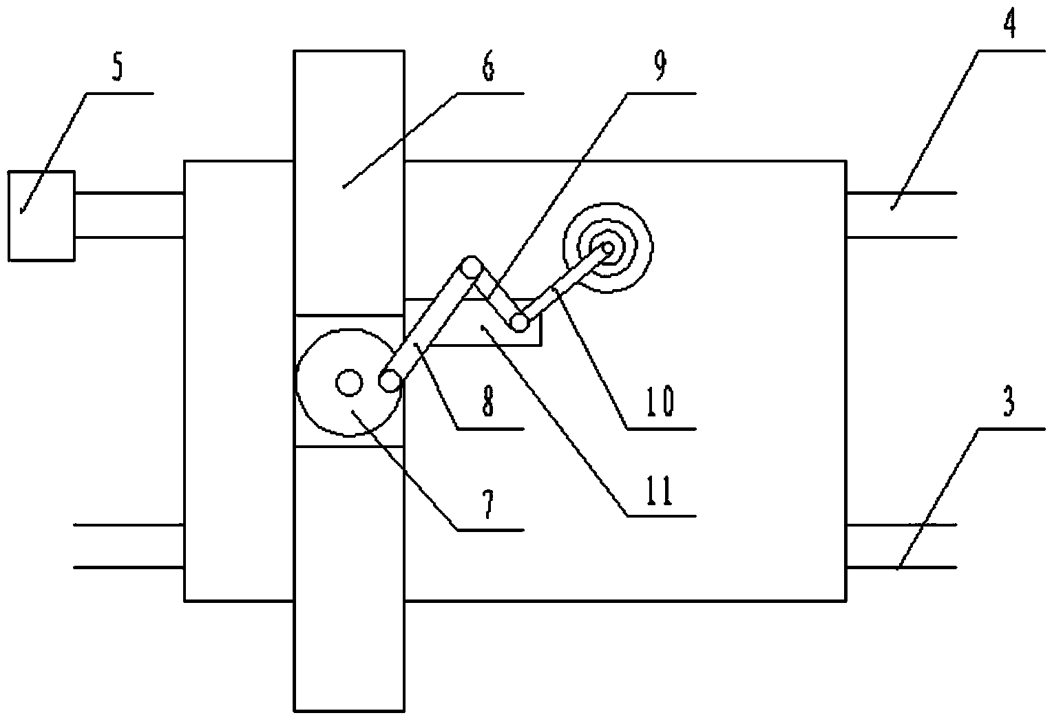 Plane polishing device