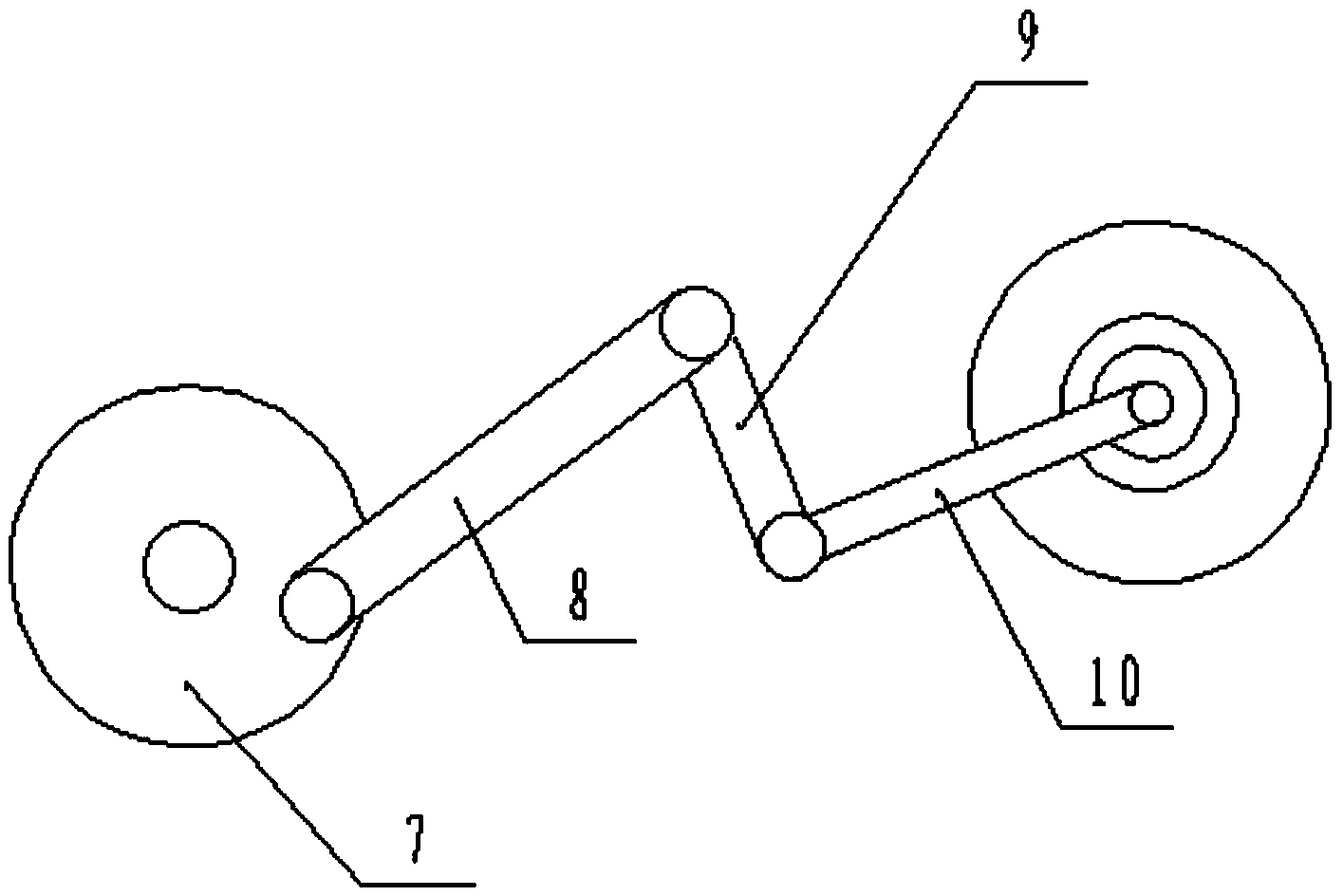 Plane polishing device