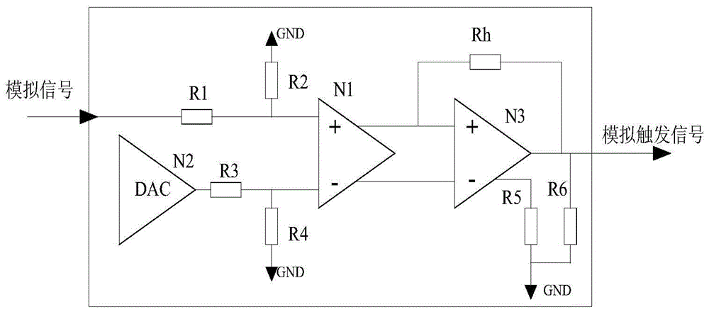 A Digital Oscilloscope Trigger Sensitivity Continuously Adjustable Circuit