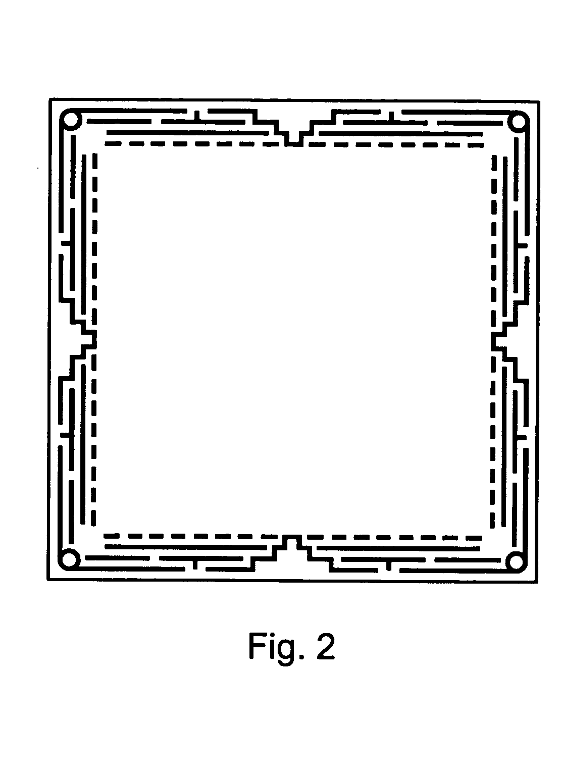 Anisotropic touch screen element