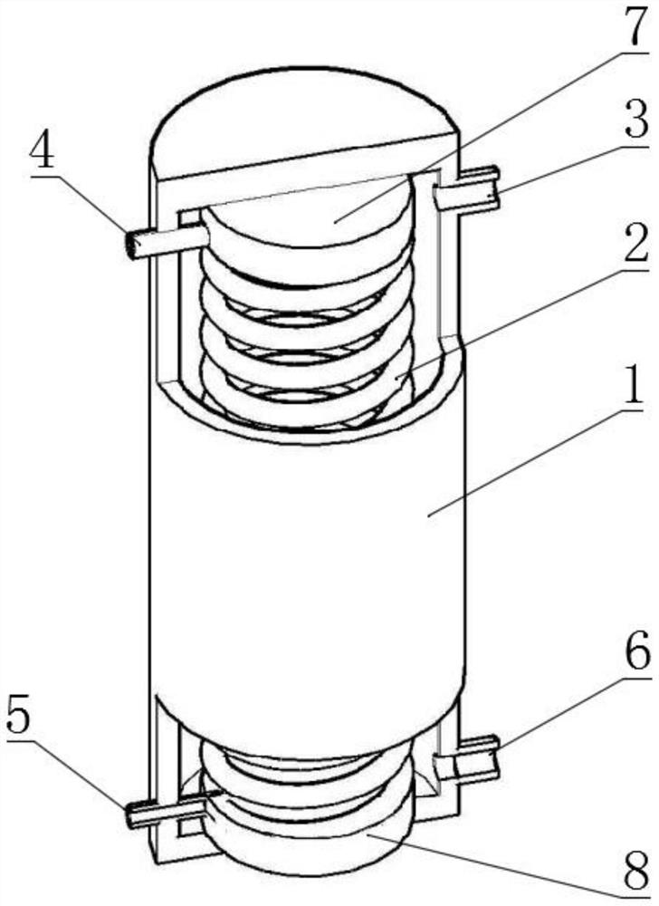An air energy water heater