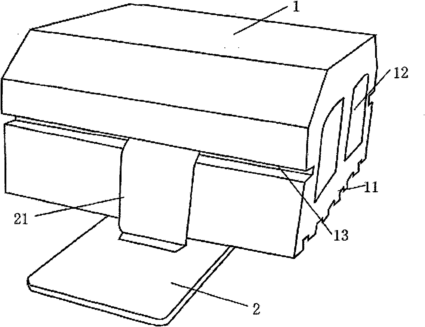Bamboo-plastic composite floor and pavement method thereof