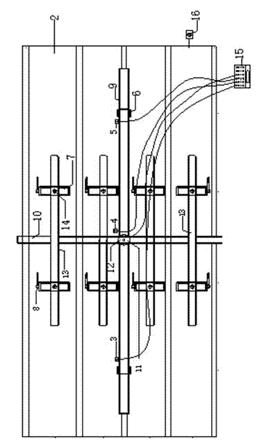 Method and apparatus for steel structure metal profiled sheet roof suction performance field detection