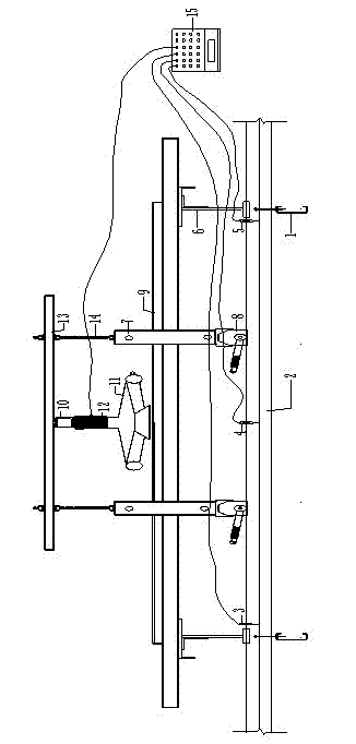 Method and apparatus for steel structure metal profiled sheet roof suction performance field detection
