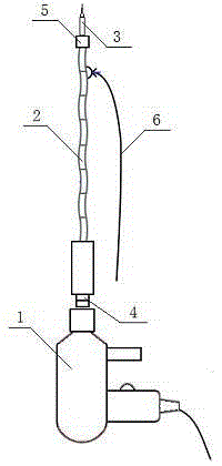 Tool for arranging wires in wall