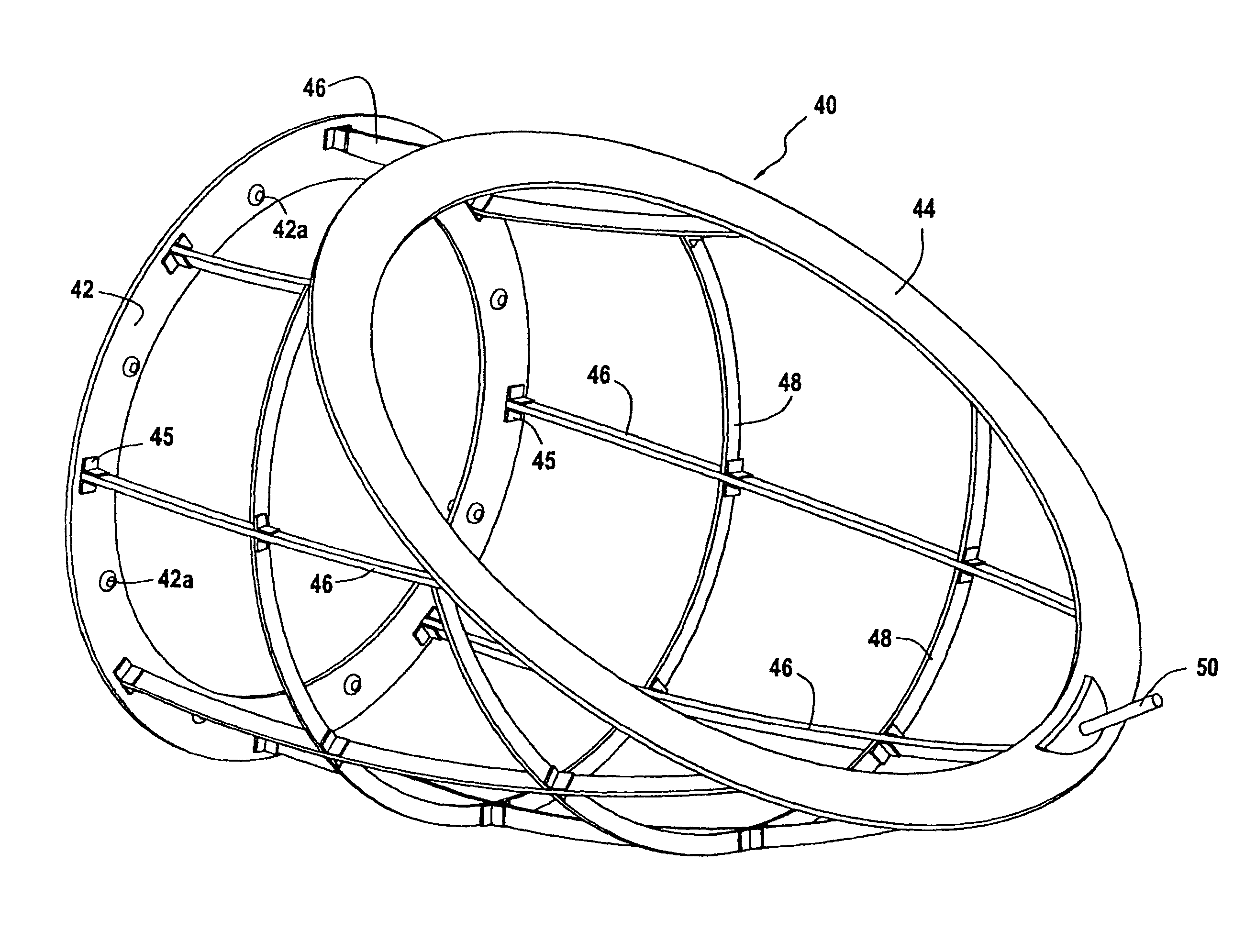 Soundproof exhaust pipe for a turbine engine