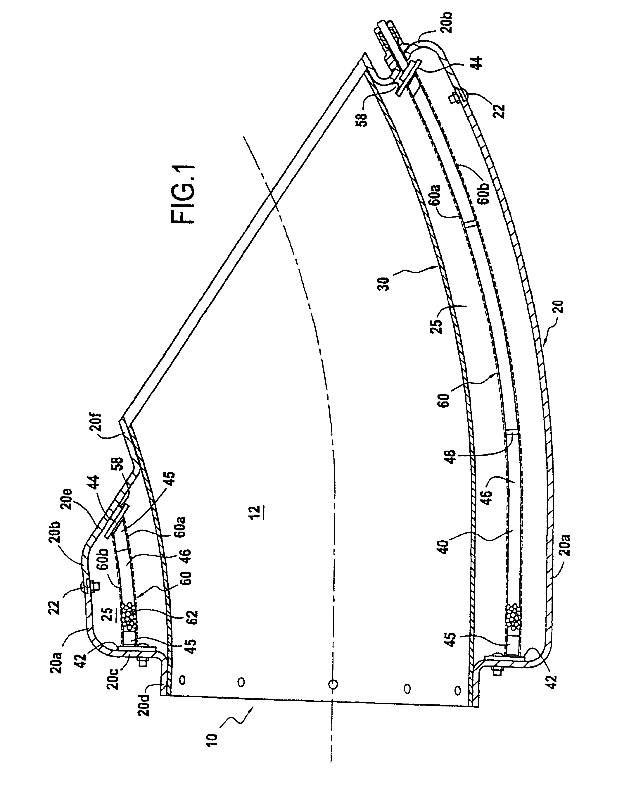 Soundproof exhaust pipe for a turbine engine