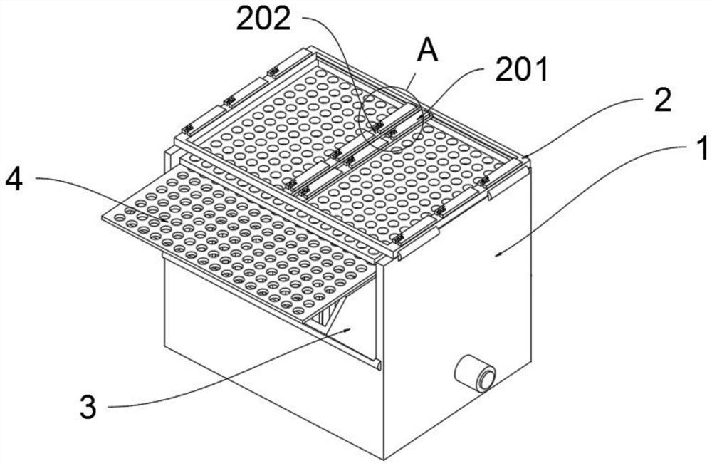 Airing rack based on textile printing and dyeing