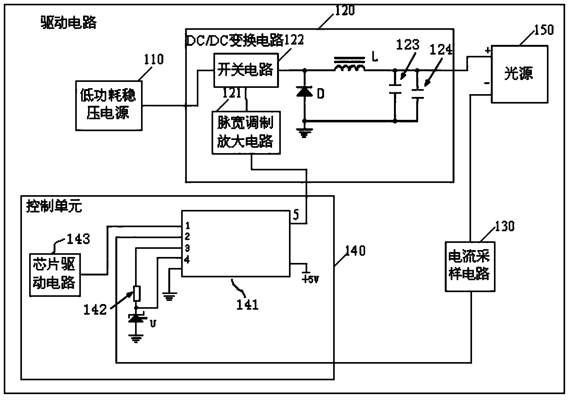 Drive circuit and lamp fixture
