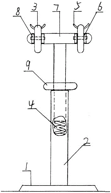 Manufacturing and use method for screw-type human neck and shoulder massager
