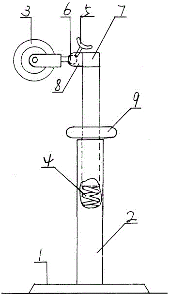 Manufacturing and use method for screw-type human neck and shoulder massager