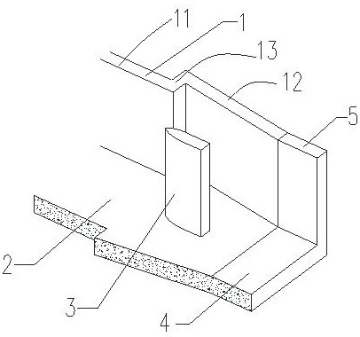 A three-dimensional full-section lateral diffusion aeration sill