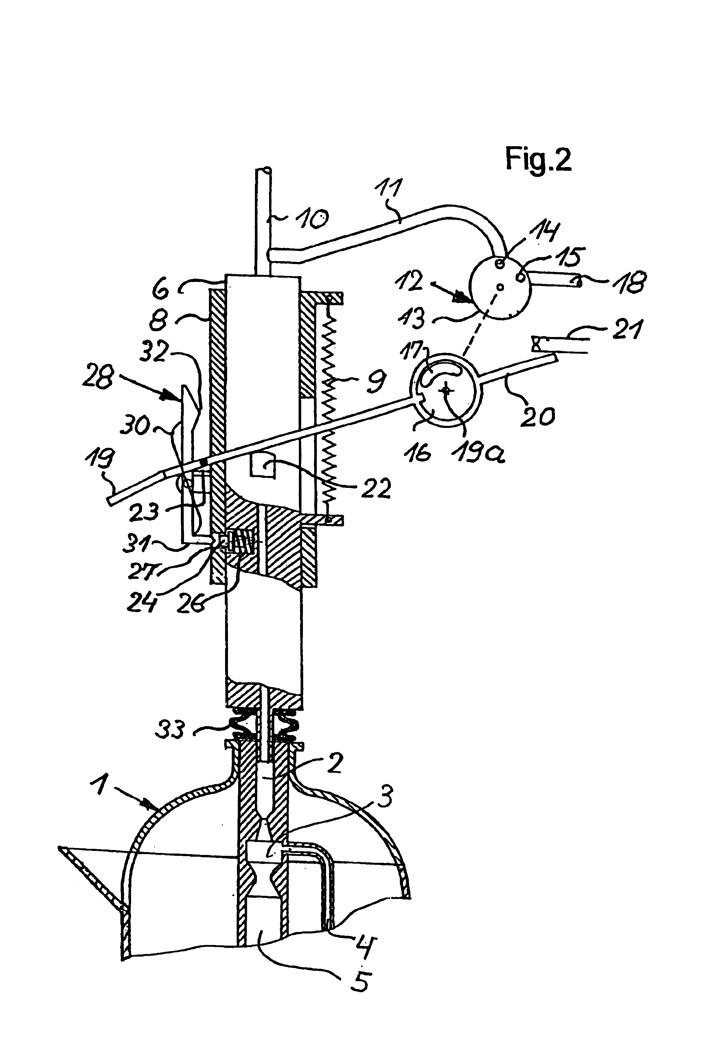 Steam docking unit of an espresso machine